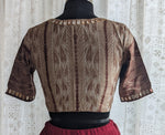 Load image into Gallery viewer, Mocha Brown Shibori with Kutch Mirror work
