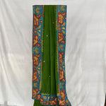 Load image into Gallery viewer, Kamdhenu Mehendi Green Saree
