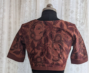 Darbar Elegance Kalamkari Blouse