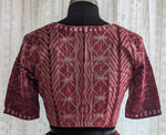 Load image into Gallery viewer, Ruby Maroon Shibori with Kutch Mirror work
