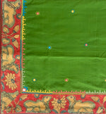 Load image into Gallery viewer, Kamdhenu Olive Green saree
