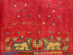 Load image into Gallery viewer, Kamdhenu Olive Green saree
