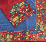 Load image into Gallery viewer, Kamdhenu Navy Blue saree
