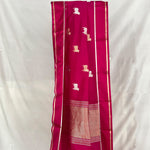 Load image into Gallery viewer, Kamdhenu Pink Handwoven Silk saree
