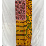 Load image into Gallery viewer, Kamdhenu Pink And Yellow Kalamkari Kanchi Saree
