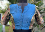 Load image into Gallery viewer, Silk Miniature work Blouse (BL-SL-MI-0009)
