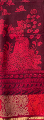 Load image into Gallery viewer, Maheshwari Silk Dupatta (DPT-SL-CR-0020)
