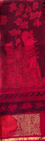 Load image into Gallery viewer, Maheshwari Silk Dupatta (DPT-SL-CR-0021)
