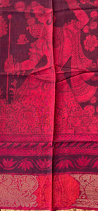 Maheshwari Silk Dupatta (DPT-SL-CR-0021)