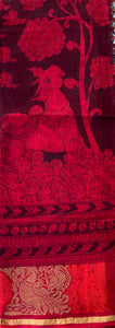 Maheshwari Silk Dupatta (DPT-SL-CR-0022)