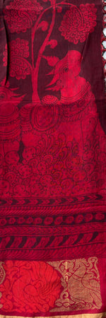 Load image into Gallery viewer, Maheshwari Silk Dupatta (DPT-SL-CR-0024)
