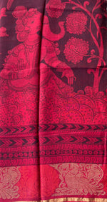 Load image into Gallery viewer, Maheshwari Silk Dupatta (DPT-SL-CR-0030)
