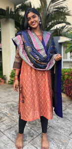 Kurta: Kota with sequins (KR-CT-ASR-0004)