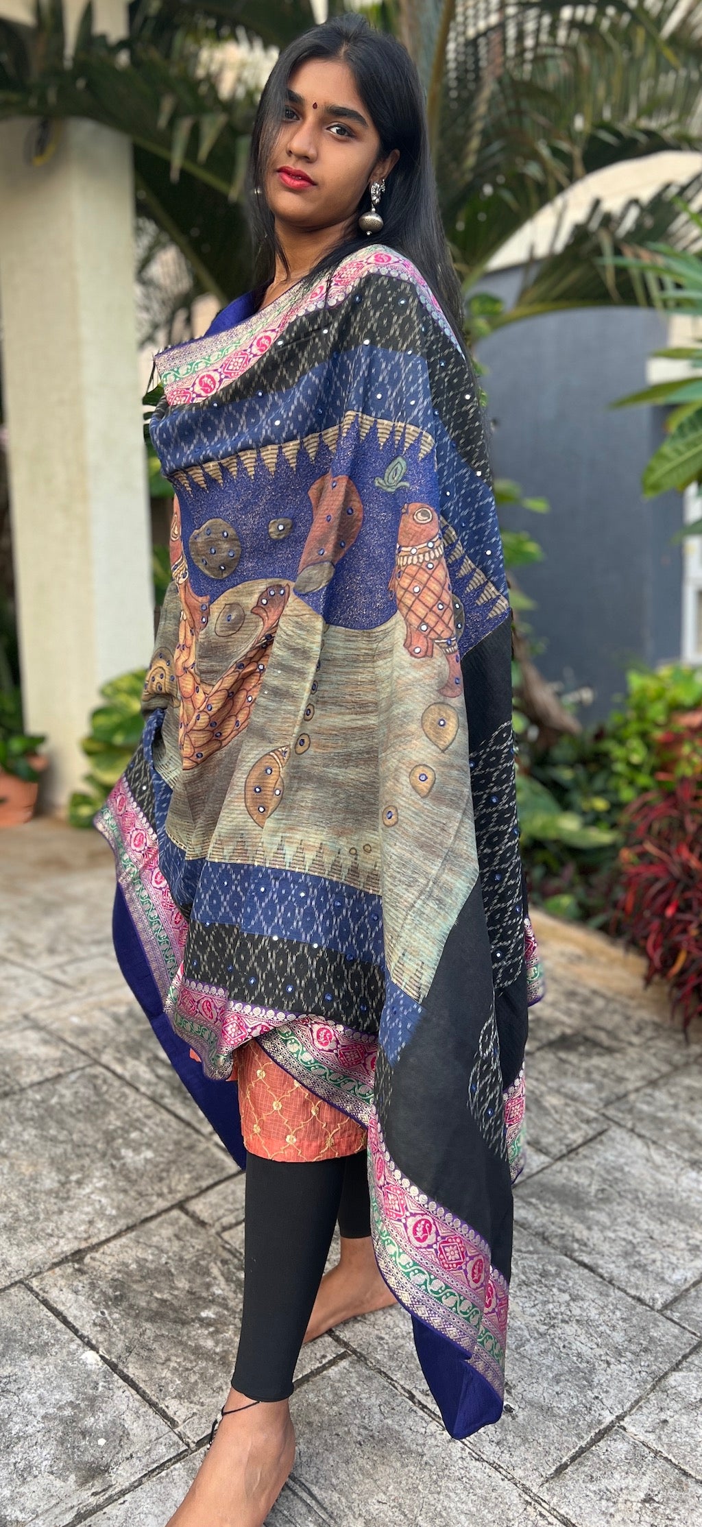 Kurta: Kota with sequins (KR-CT-ASR-0004)